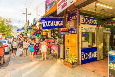 Patong Tayland tipik bir sahne