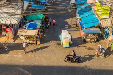 Phuket Town Tayland tipik bir sahne