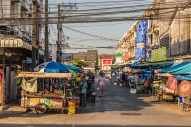 Phuket Town Tayland tipik bir sahne