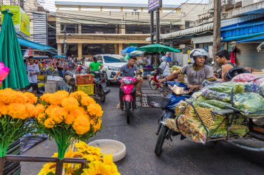 Yerel 24 saatlik Pazar phuket town bir sahne