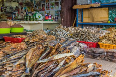 Yerel 24 saatlik Pazar phuket town bir sahne