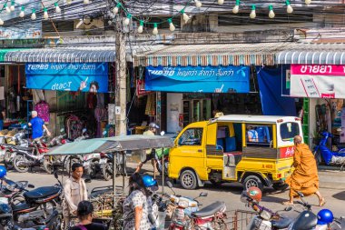 Phuket Town Tayland tipik bir sahne