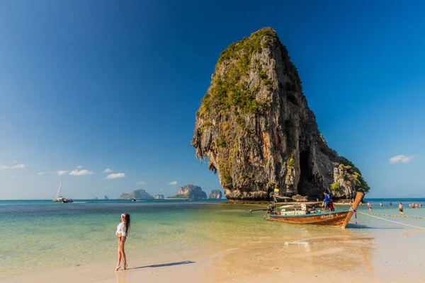 Ein typischer Inselblick in Thailand — Stockfoto