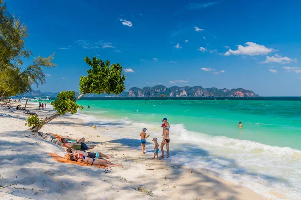 Ein typischer Inselblick in Thailand — Stockfoto