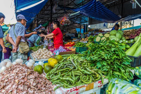24-godzinny Targ owoców lokalnych Phuket Town — Zdjęcie stockowe