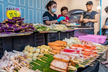 Phuket Eski Kent Pazar görünümü