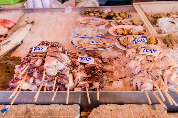 Vista do mercado em Phuket Cidade Velha — Fotografia de Stock