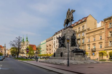 Krakow Polonya Grunwald Anıtı