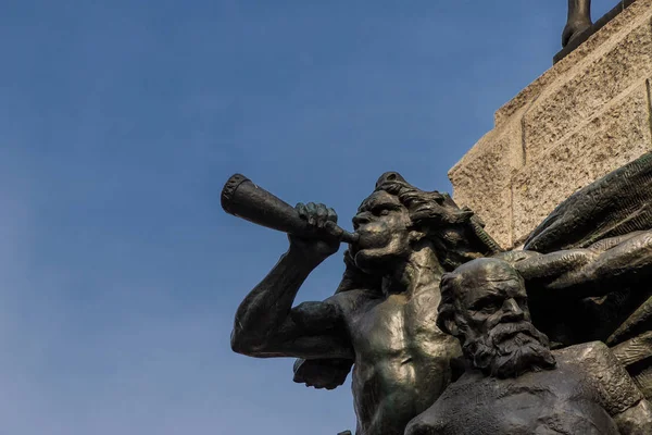 Le monument Grunwald à Cracovie Pologne — Photo