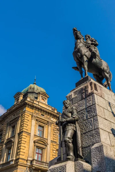 The Grunwald Monument in Krakow Poland — Stock Photo, Image
