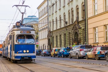 Polonya Krakow Yerel Tramvaylar