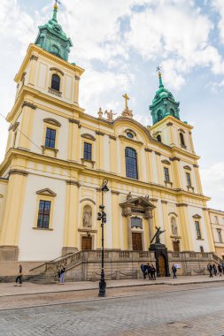Polonya'da Varşova tipik bir görünüm