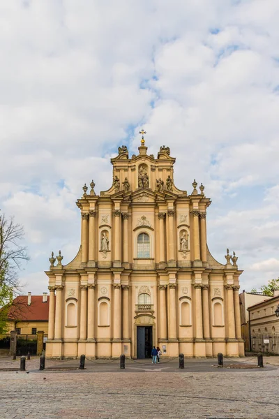 Una vista típica de Varsovia en Polonia — Foto de Stock