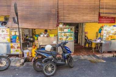 George Town Malezya Campbell sokak meyve ve sebze pazarı