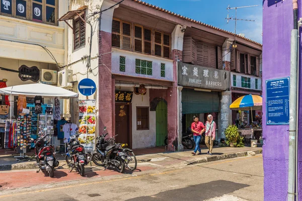 Arquitetura chinesa em George Town Malásia — Fotografia de Stock