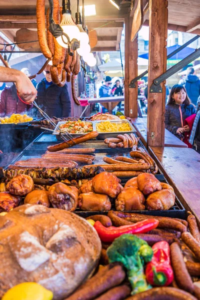 El mercado local en la Plaza de Armas de Cracovia —  Fotos de Stock