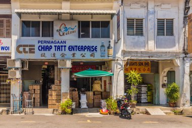 George Town Malezya bir streetv sahne