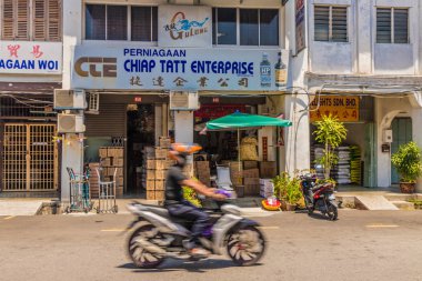 George Town Malezya bir streetv sahne