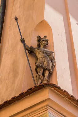 Krakow Polonya ortaçağ eski şehir bir görünüm