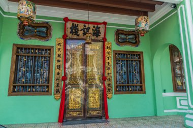 Malezya George kasabasında tipik bir görünüm