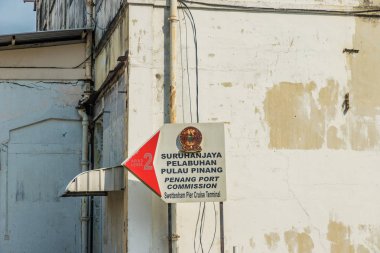 Malezya George kasabasında tipik bir görünüm