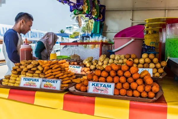 Malezya George kasabasında tipik bir görünüm — Stok fotoğraf