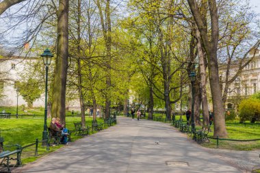Krakow eski Town tipik bir görünüm