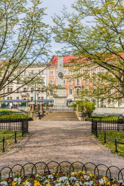 Krakow eski Town tipik bir görünüm