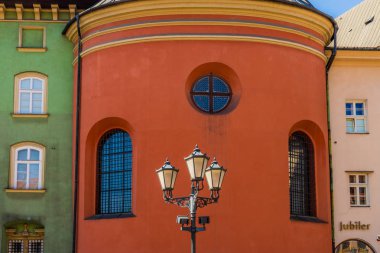 Krakow eski Town tipik bir görünüm