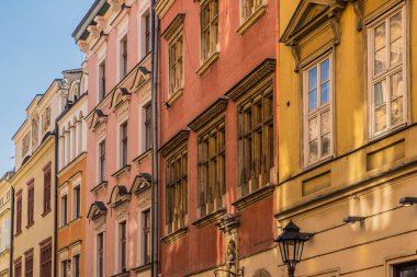 Krakow eski Town tipik bir görünüm