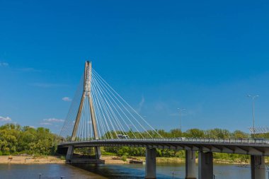 Polonya'da Varşova tipik bir görünüm