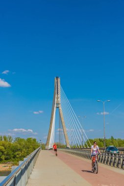 Polonya'da Varşova tipik bir görünüm