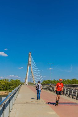 Polonya'da Varşova tipik bir görünüm
