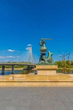 Polonya'da Varşova tipik bir görünüm