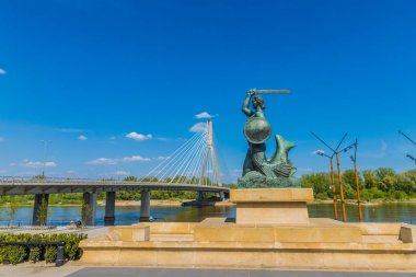 Polonya'da Varşova tipik bir görünüm