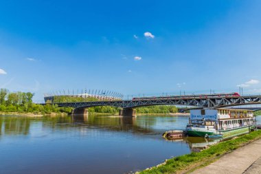 Polonya'da Varşova tipik bir görünüm