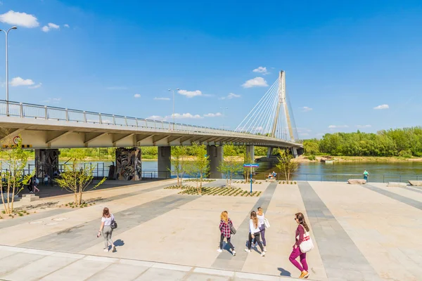 Polonya'da Varşova tipik bir görünüm