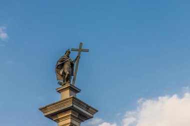 Varşova Polonya'da eski şehirde tipik bir görünüm