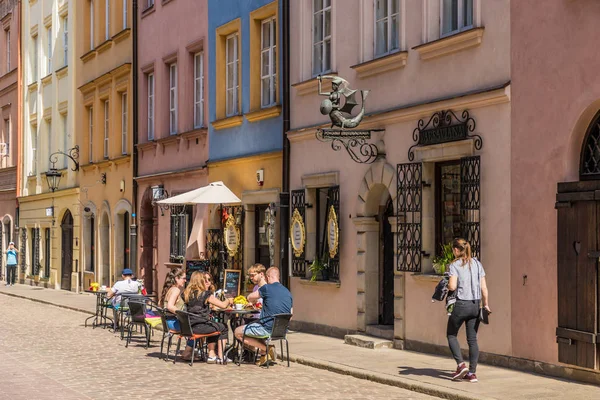Polonya'da Varşova tipik bir görünüm