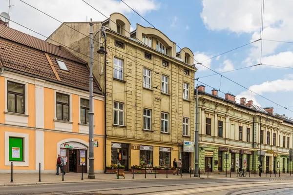 Un marché dans l'ancien quartier juif Kazimierz à Cracovie — Photo