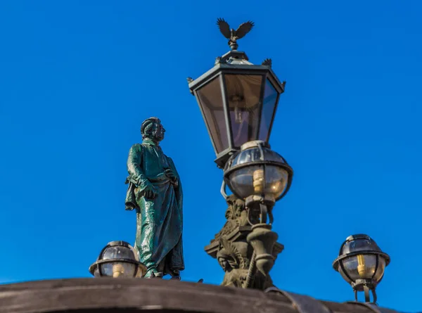 Plaza medieval del casco antiguo de Cracovia — Foto de Stock