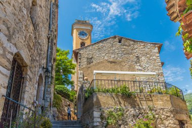 Fransa 'nın ortaçağ köyü Eze