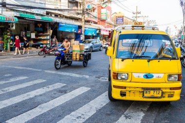 Phuket 'te tipik bir manzara