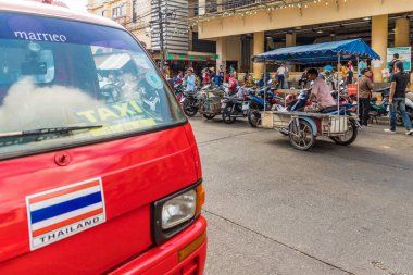 Phuket 'te tipik bir manzara