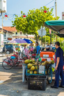 George Town Malezya tipik bir görünüm