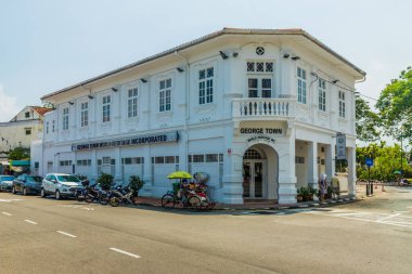 George Town Malezya tipik bir görünüm