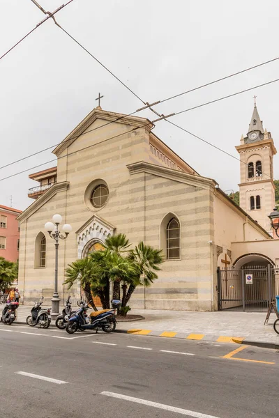 Egy tipikus kilátás a Ventimiglia Olaszország — Stock Fotó