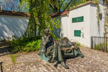 Krakow Kazimierz 'de bir manzara