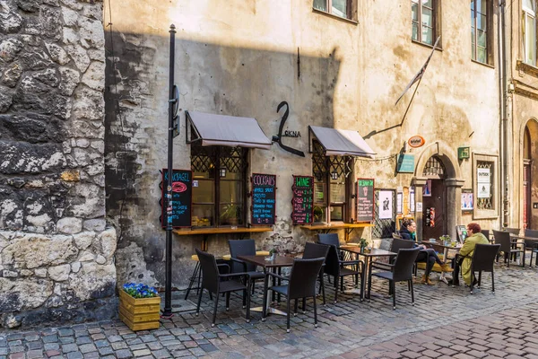 Una vista en Kazimierz en Cracovia — Foto de Stock