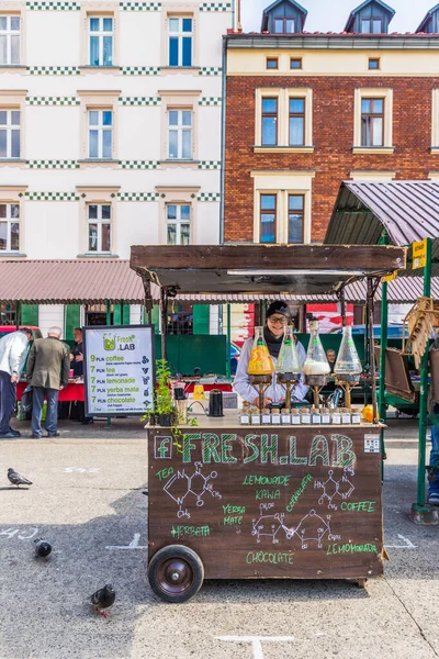 Ein Blick in kazimierz in Krakau — Stockfoto